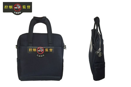 深圳市控?zé)煴O(jiān)督員手提包側(cè)面展示