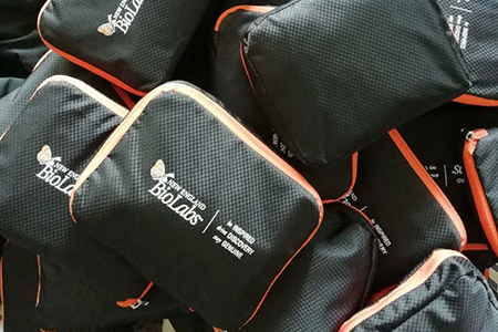 紐英倫生物技術定制企業禮品輕便折疊背包