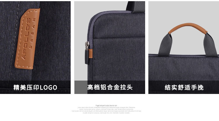年終會議禮品手提包定做如何印logo?