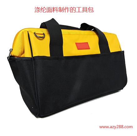 工具包定制選擇用滌綸、尼龍、帆布等布質面料制作，其耐用性會比皮革面料制作的工具包更好